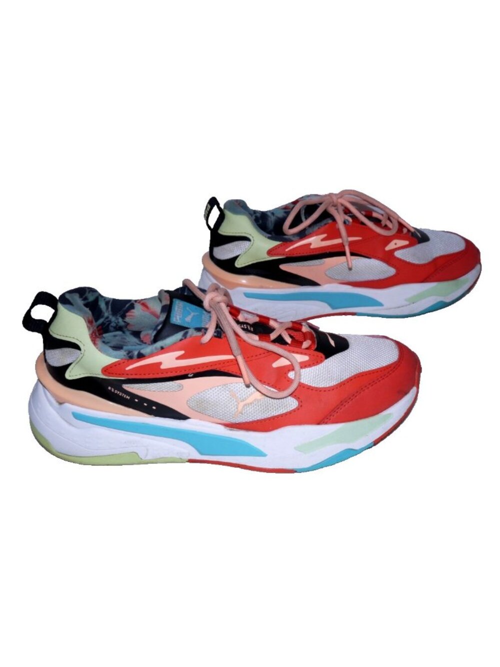 Puma RS-Fast HF multicolor women's sneakers leather & fabric 385402-01 size 9 - Picture 6 of 10